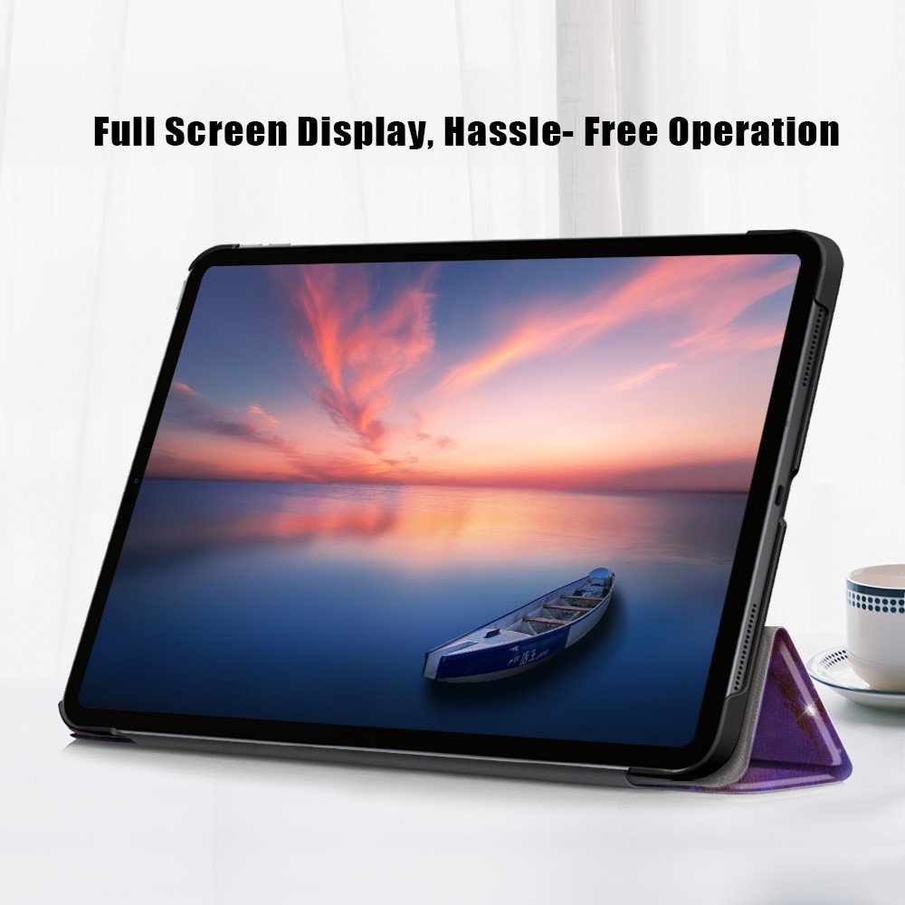  iPad Air 2026-2020 / Pro 11 Tri-Fold Fodral Pennhållare