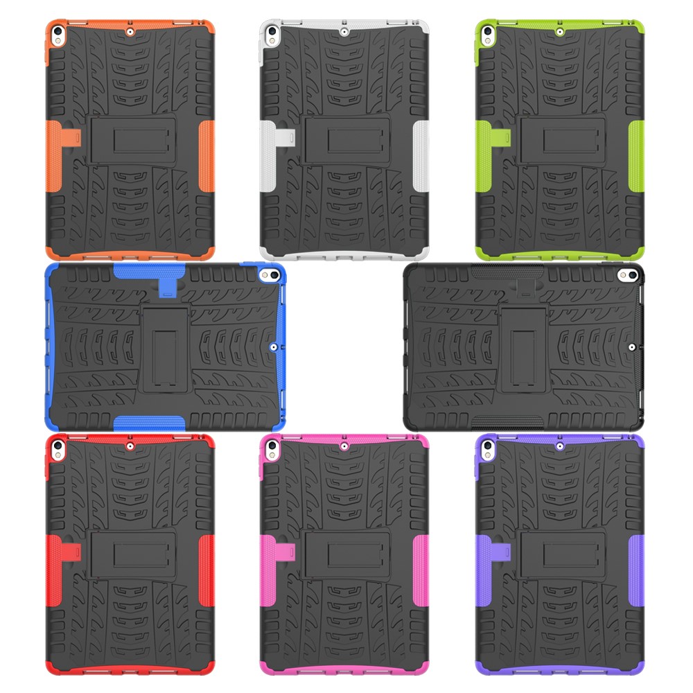  iPad Air 10.5 (2019) / Pro 10.5 (2017) - Rugged Kickstand Armor Skal - Blå
