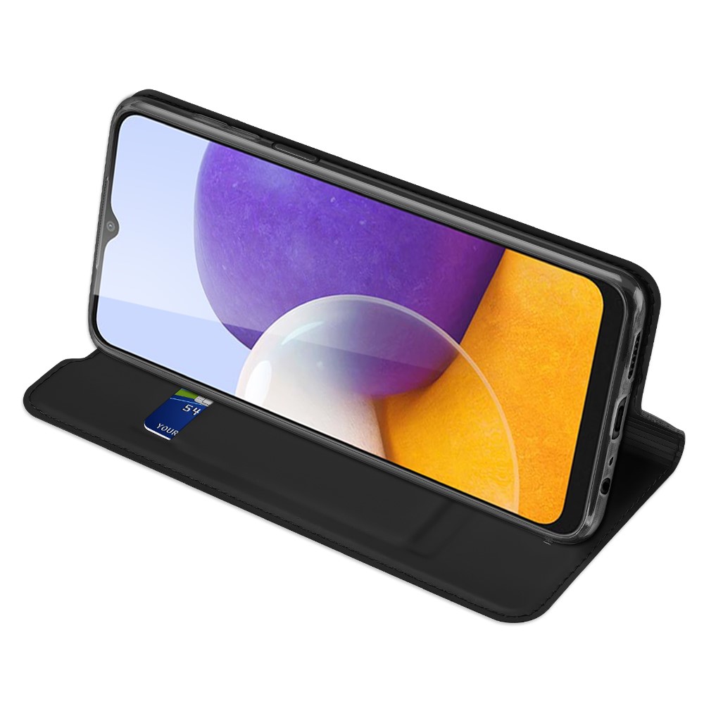 DUX DUCIS Samsung Galaxy A22 5G - DUX DUCIS Skin Pro Fodral - Svart