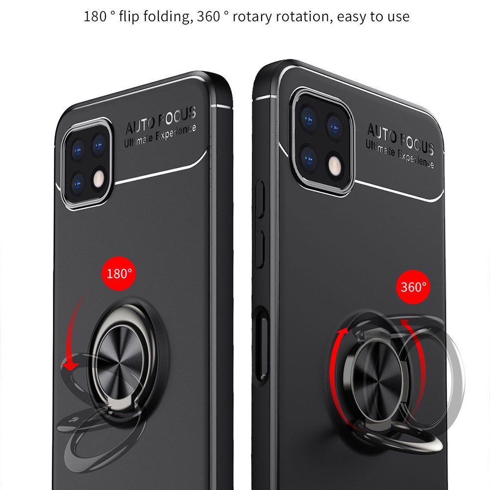  Samsung Galaxy A22 5G - Ring Skal - Svart