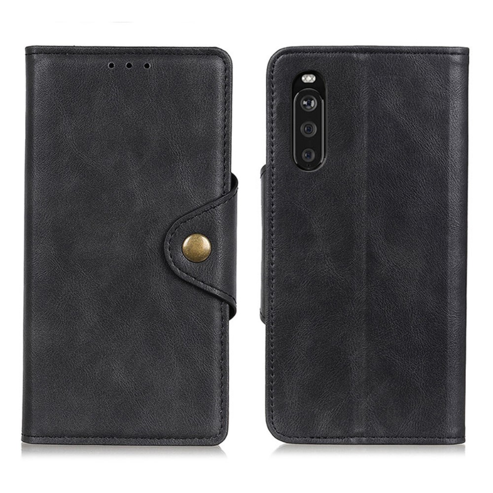  Sony Xperia 10 III - Plånboksfodral - Svart