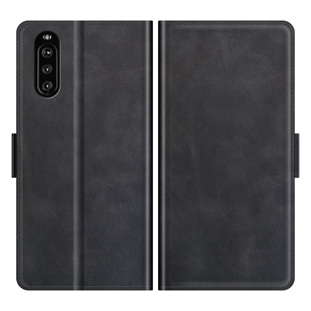  Sony Xperia 10 III - Fodral Med Magnetisk Stängning - Svart
