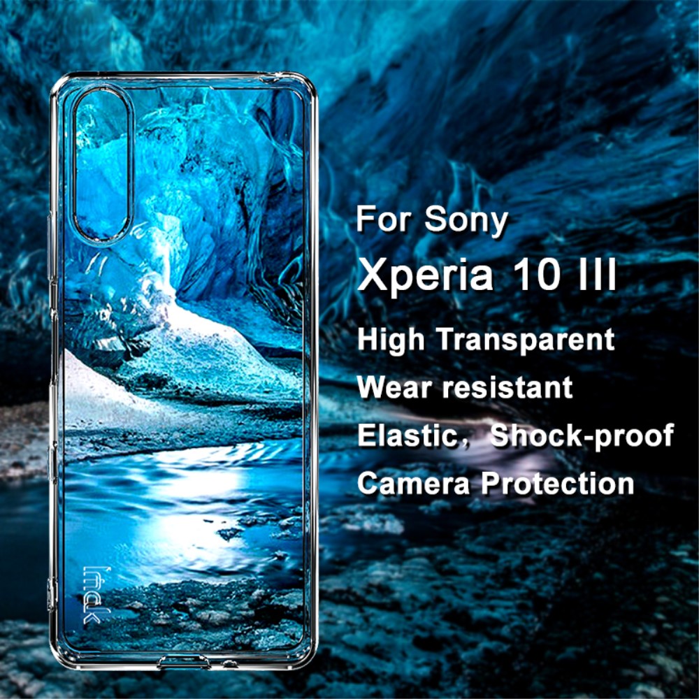 IMAK Sony Xperia 10 III - IMAK TPU Skal - Transparent