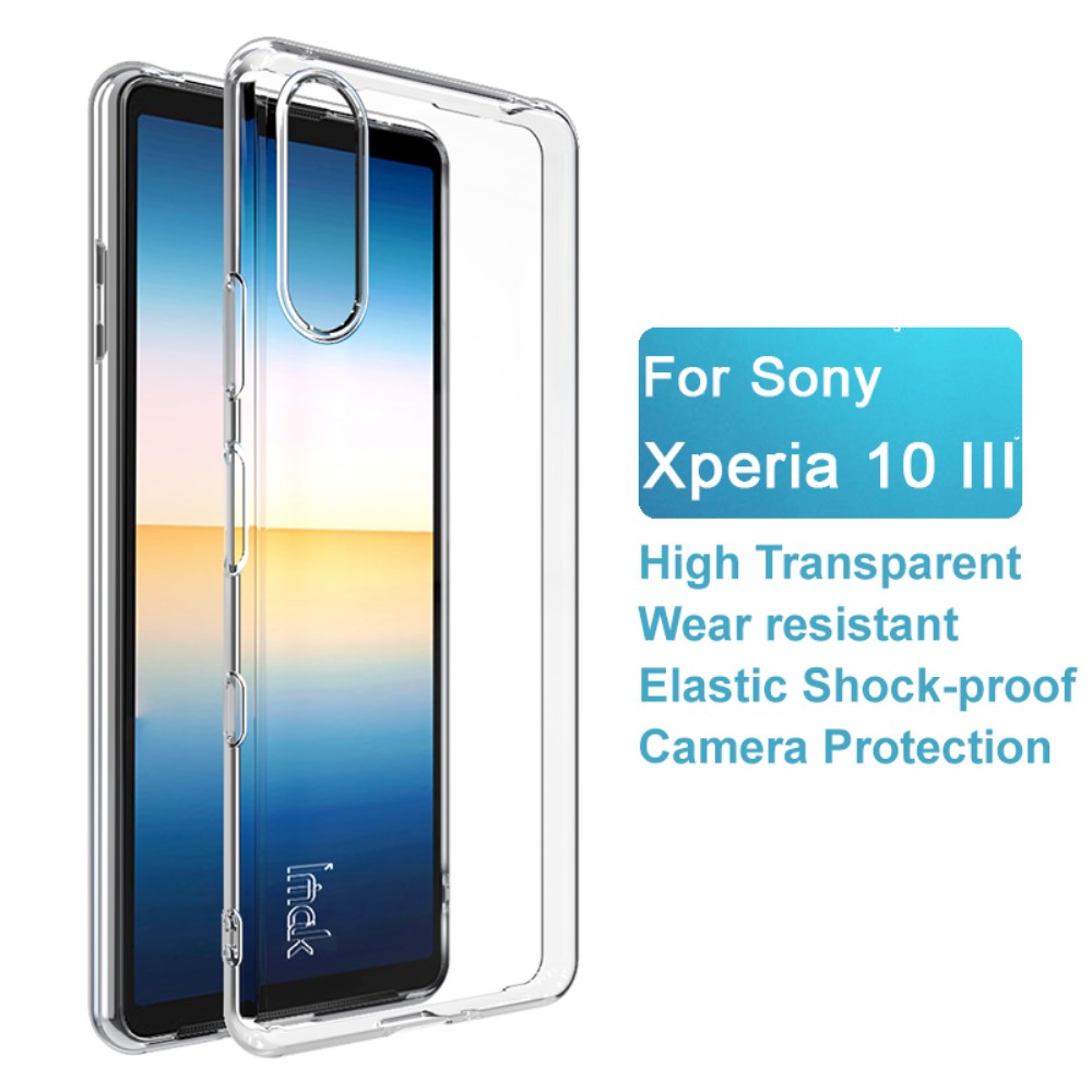IMAK Sony Xperia 10 III - IMAK TPU Skal - Transparent