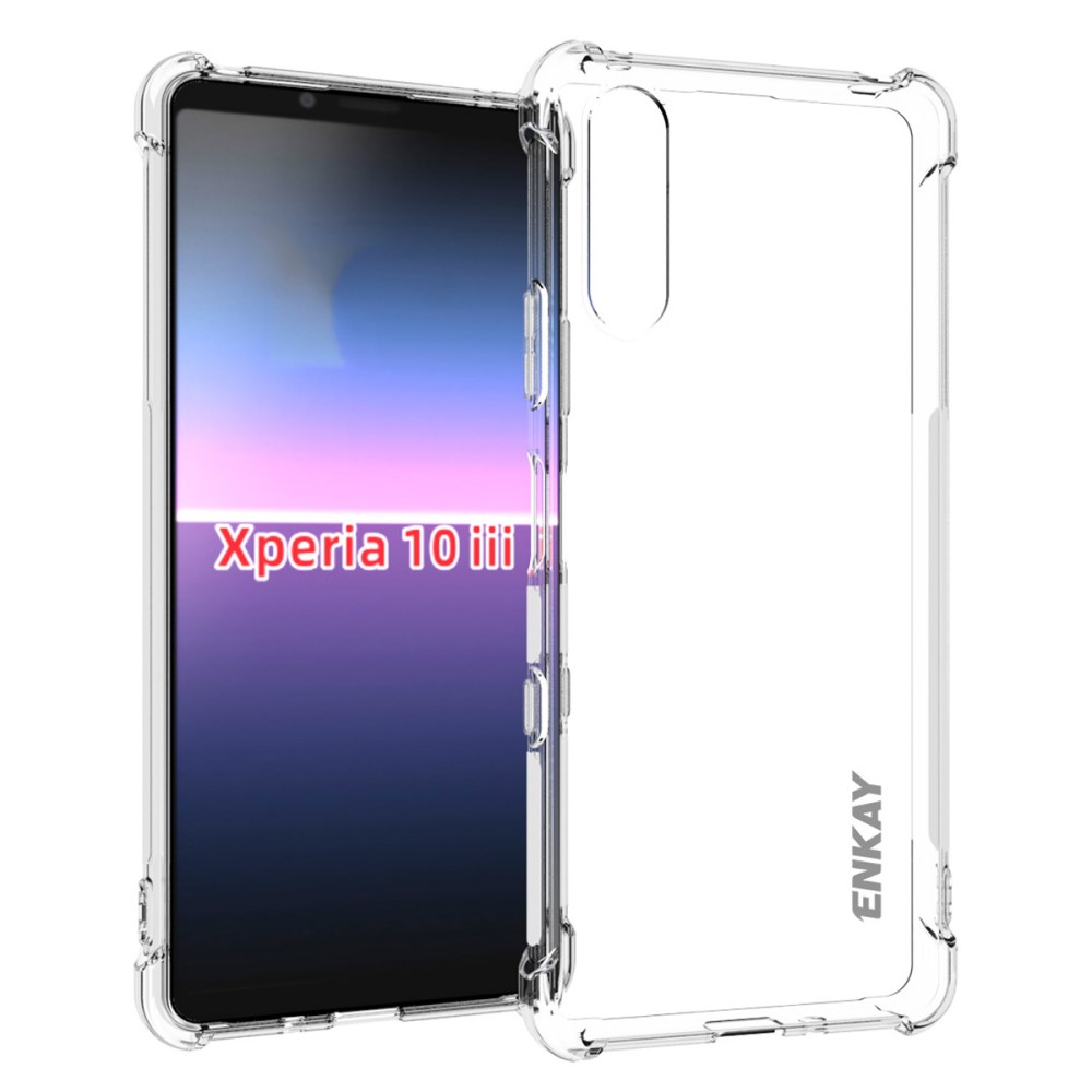 ENKAY Sony Xperia 10 III - ENKAY Shockproof TPU Skal