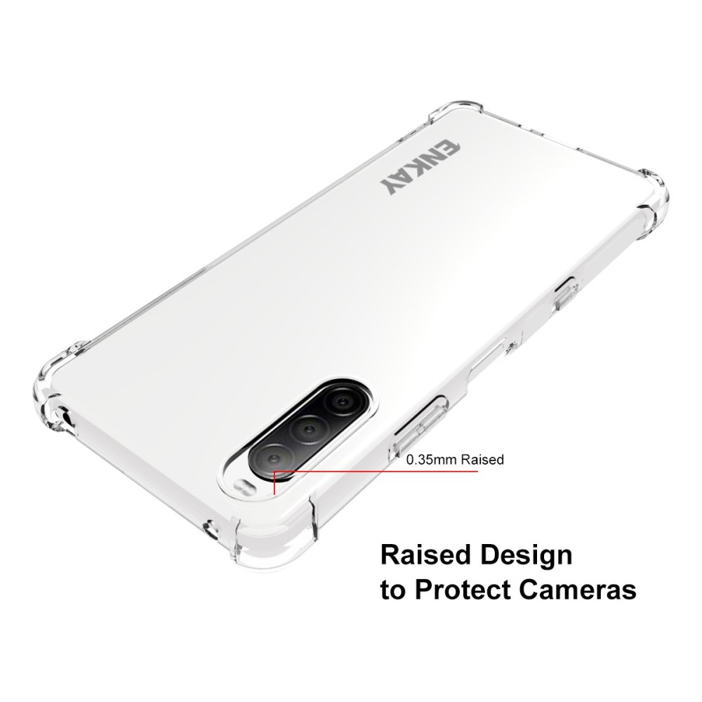 ENKAY Sony Xperia 10 III - ENKAY Shockproof TPU Skal