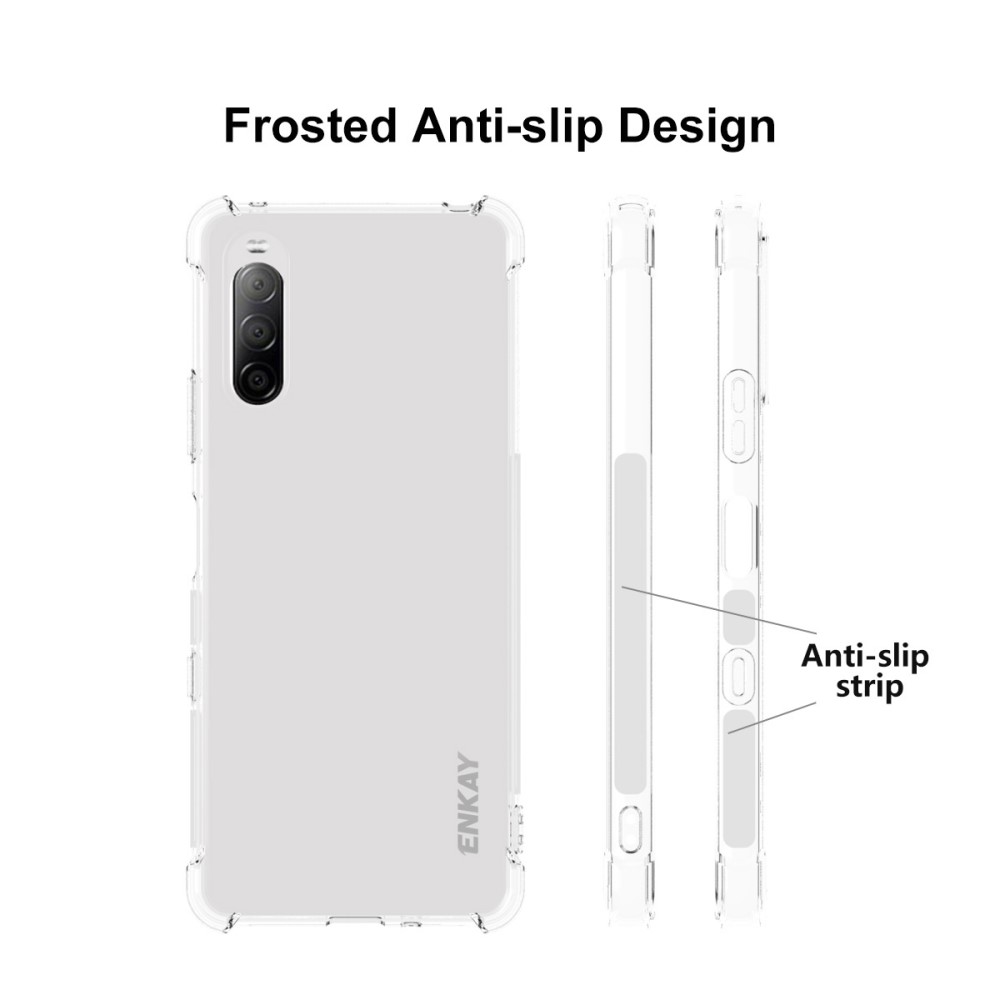 ENKAY Sony Xperia 10 III - ENKAY Shockproof TPU Skal