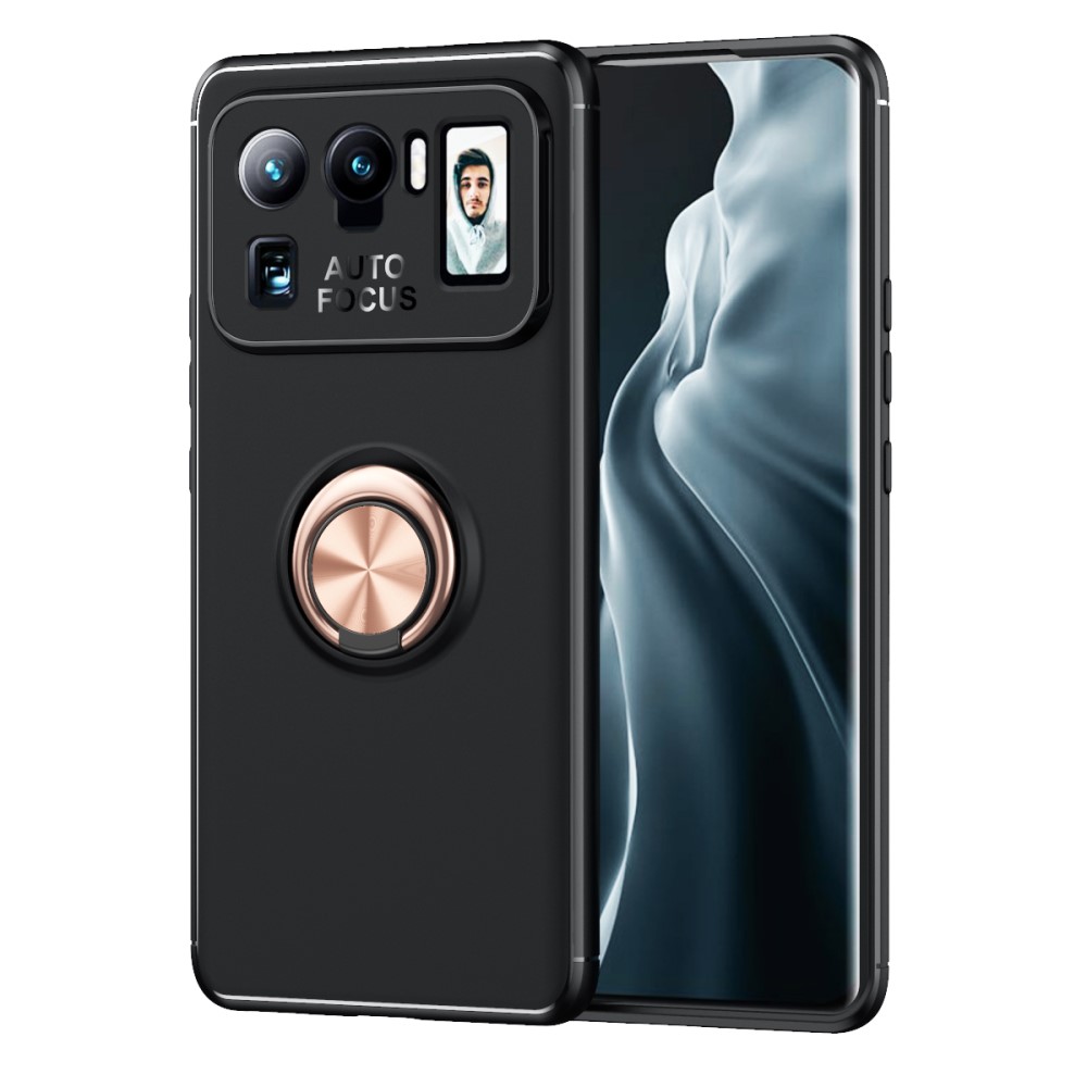 Xiaomi Mi 11 Ultra - Ring Skal - Svart/Roséguld