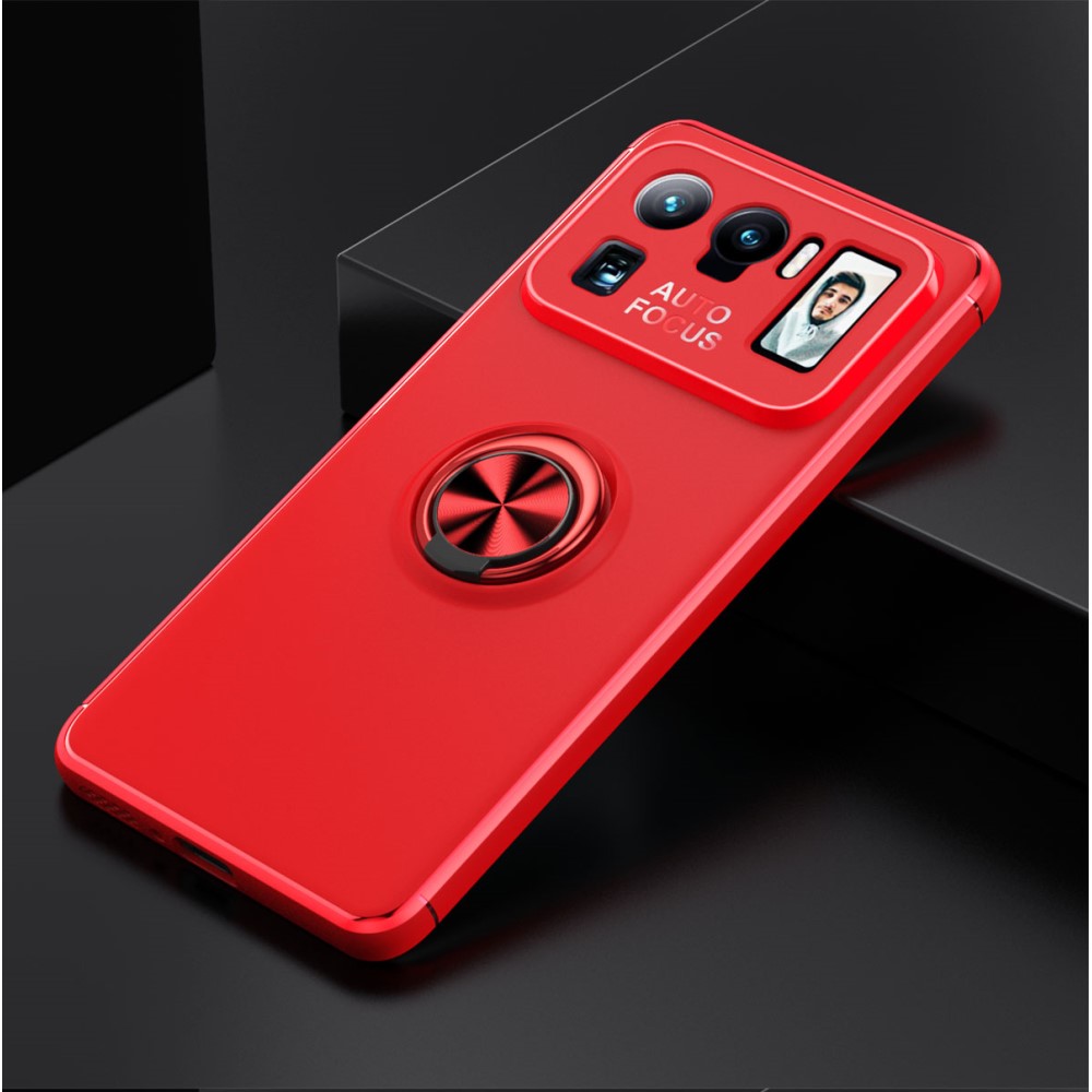  Xiaomi Mi 11 Ultra - Ring Skal - Röd