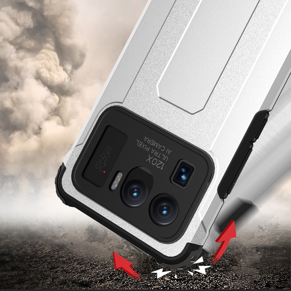  Xiaomi Mi 11 Ultra - Shockproof Hybrid Armor Skal - Roséguld