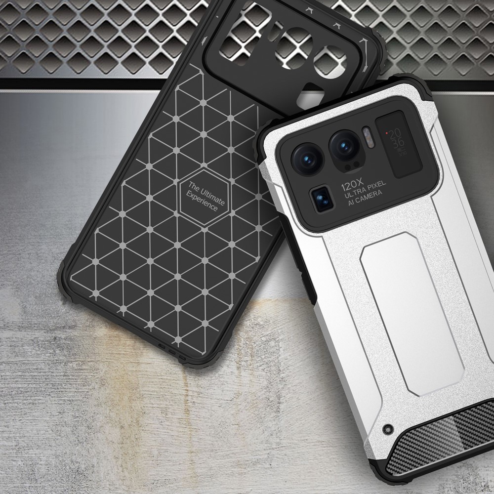  Xiaomi Mi 11 Ultra - Shockproof Hybrid Armor Skal - Roséguld