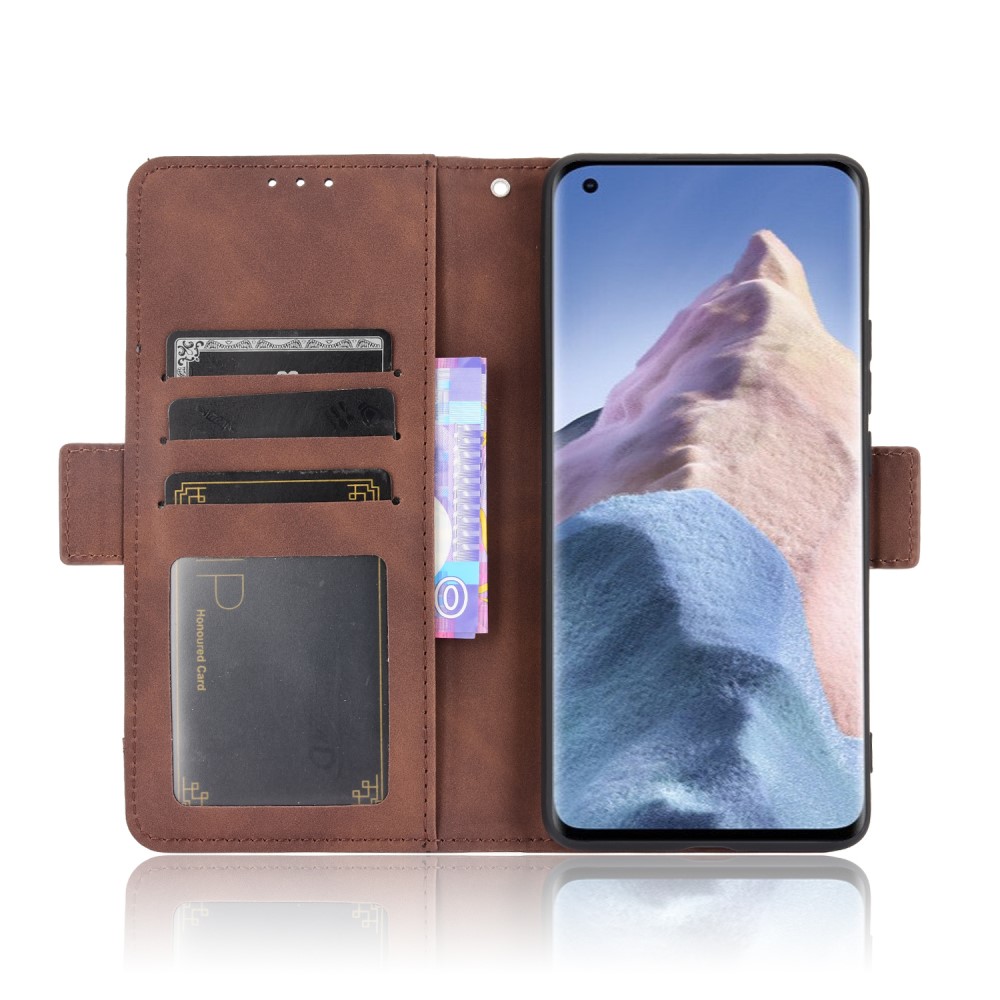  Xiaomi Mi 11 Ultra - Fodral Med Avtagbart Kortfodral - Brun