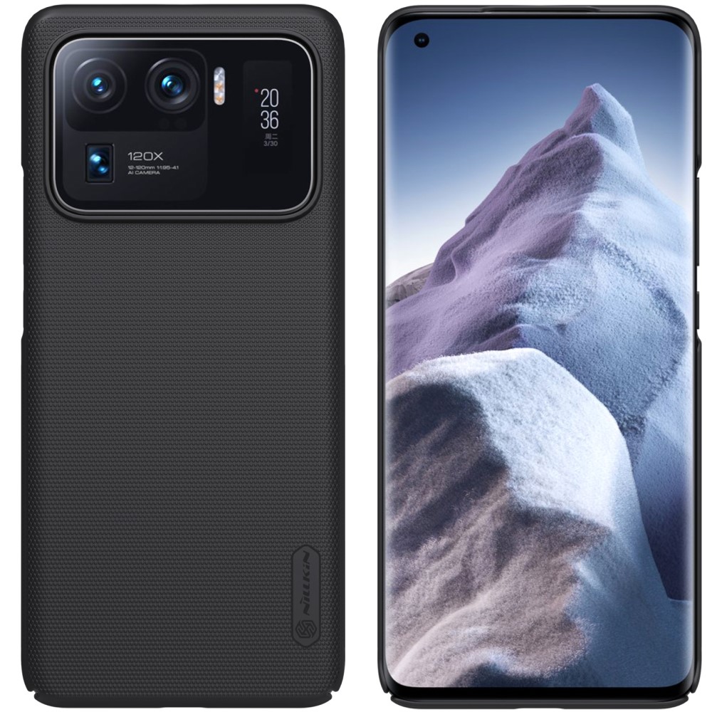NILLKIN Xiaomi Mi 11 Ultra - NILLKIN Frosted Shield Skal - Svart