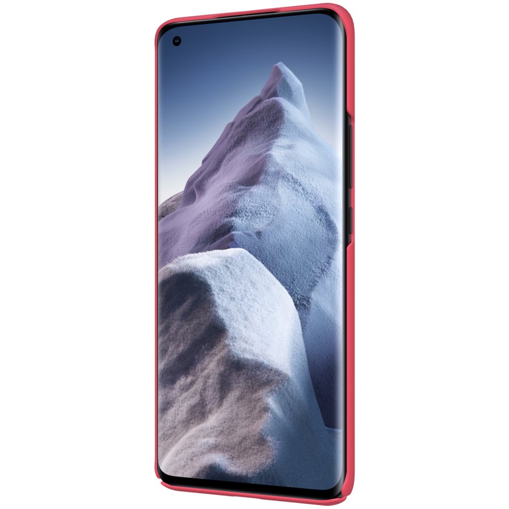 NILLKIN Xiaomi Mi 11 Ultra - NILLKIN Frosted Shield Skal - Röd