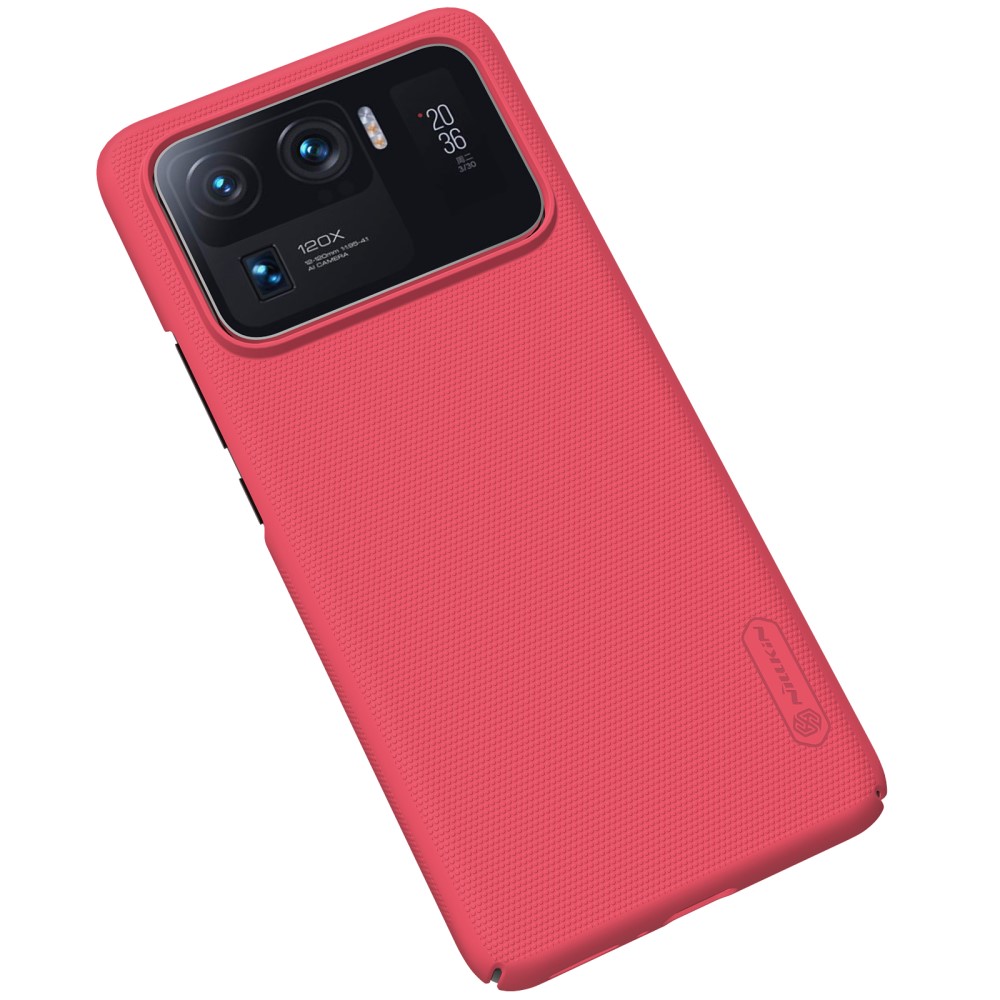 NILLKIN Xiaomi Mi 11 Ultra - NILLKIN Frosted Shield Skal - Röd