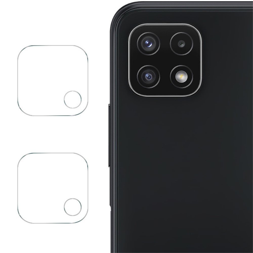  Samsung Galaxy A22 5G - 2-PACK Linsskydd I Härdat Glas