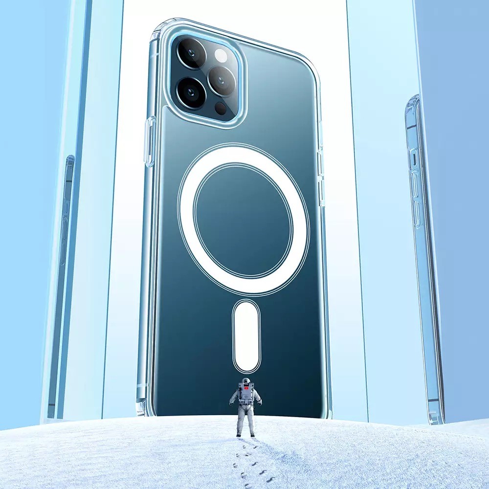  iPhone 12 / 12 Pro - MagSafe Akryl + TPU Skal - Transparent