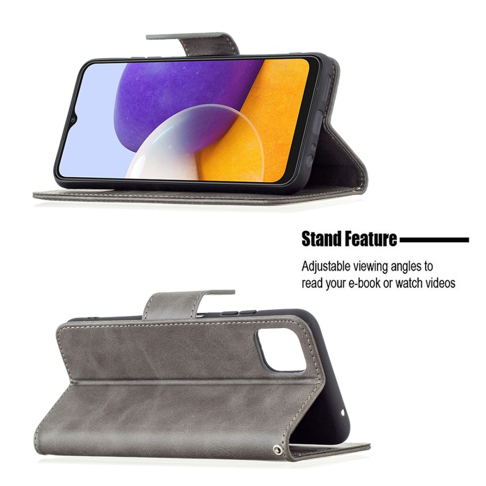  Samsung Galaxy A22 5G - Solid Shark Fodral - Grå