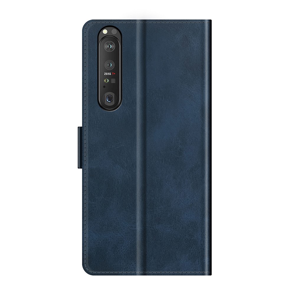  Sony Xperia 1 III - Fodral Med Magnetisk Stängning - Blå