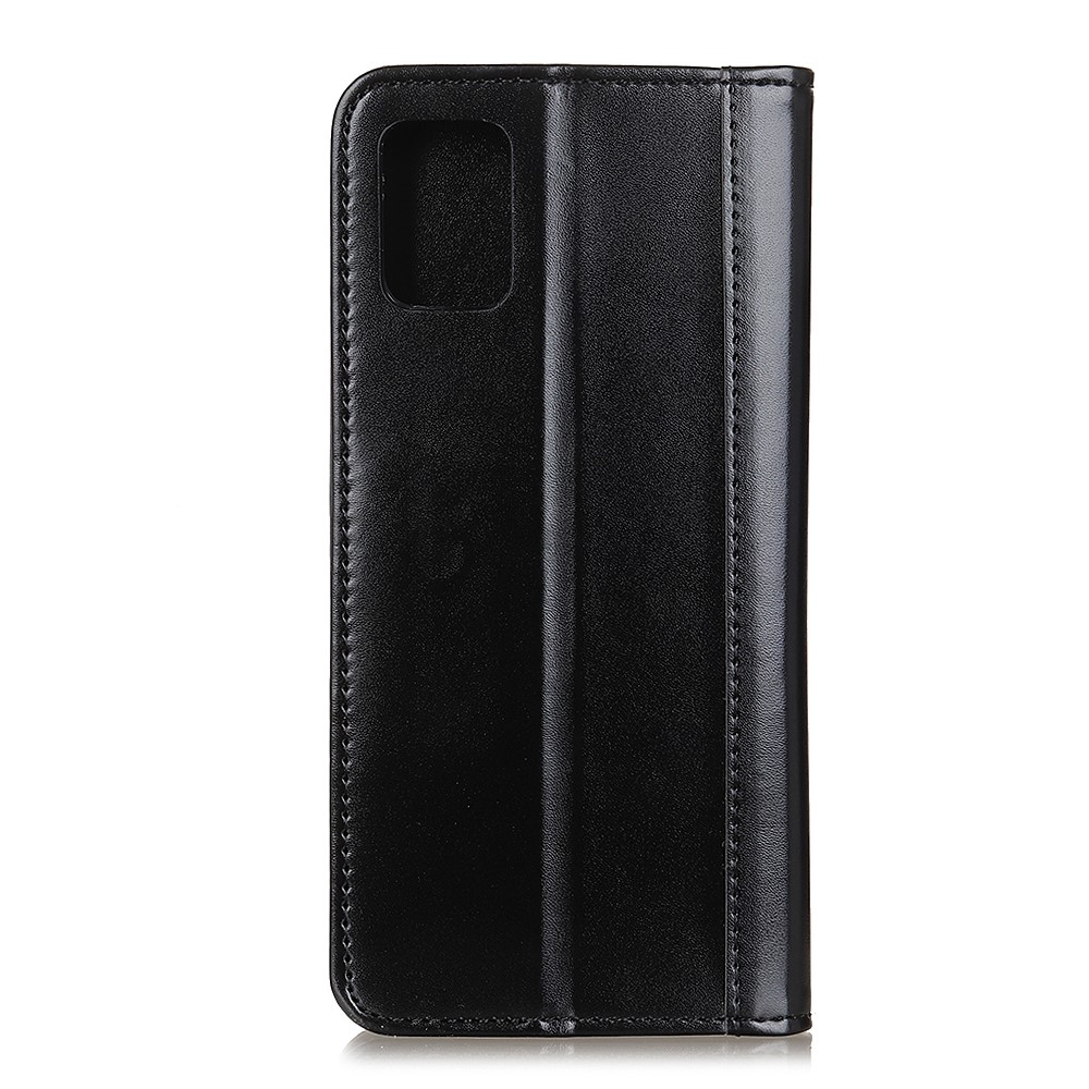  Xiaomi Redmi Note 10S - Läder Flip Fodral - Svart