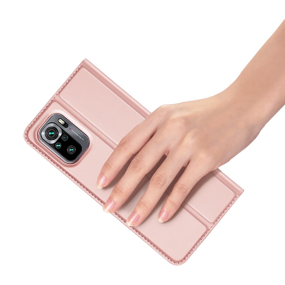 DUX DUCIS Xiaomi Redmi Note 10S - DUX DUCIS Skin Pro Fodral - Roséguld