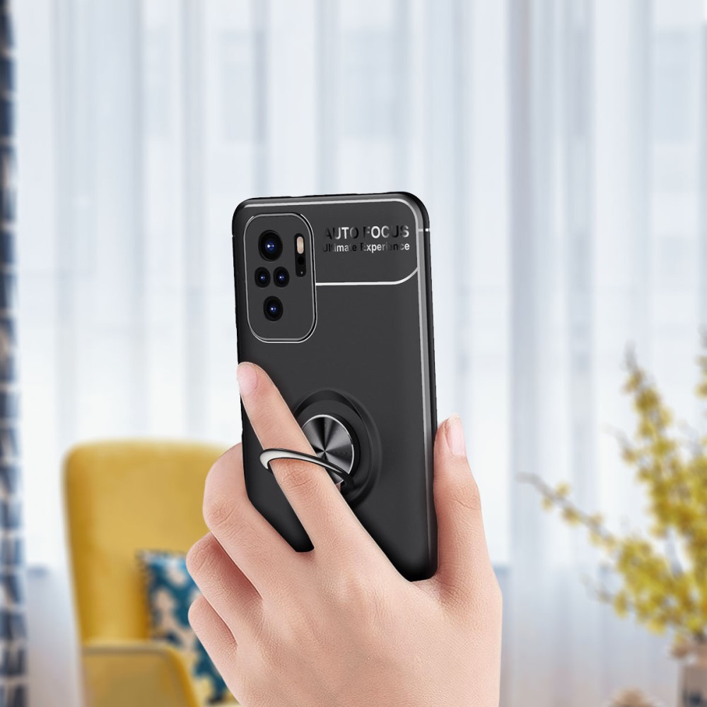  Xiaomi Redmi Note 10S - Ring Skal - Svart