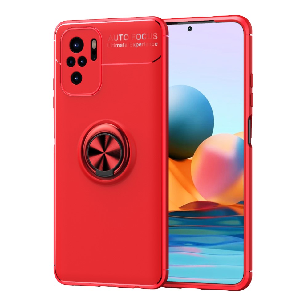  Xiaomi Redmi Note 10S - Ring Skal - Röd