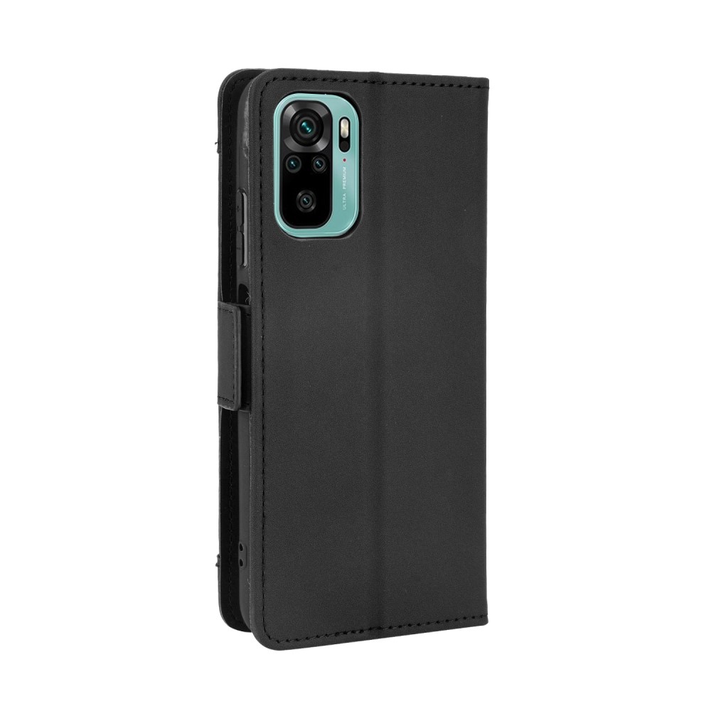  Xiaomi Redmi Note 10S - Fodral Med Avtagbart Kortfodral - Svart
