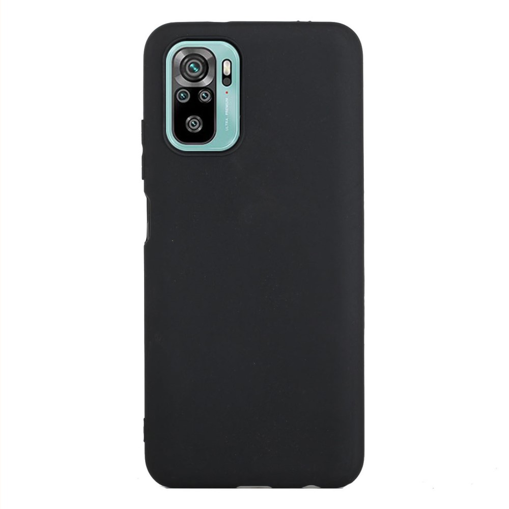  Xiaomi Redmi Note 10S - Matt Shockproof TPU Skal - Svart