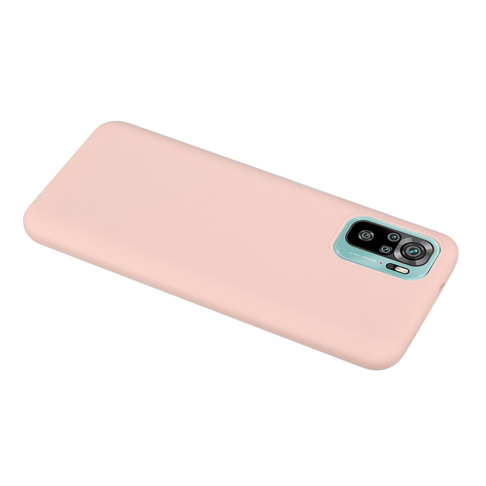  Xiaomi Redmi Note 10S - Matt Shockproof TPU Skal - Ljus Rosa