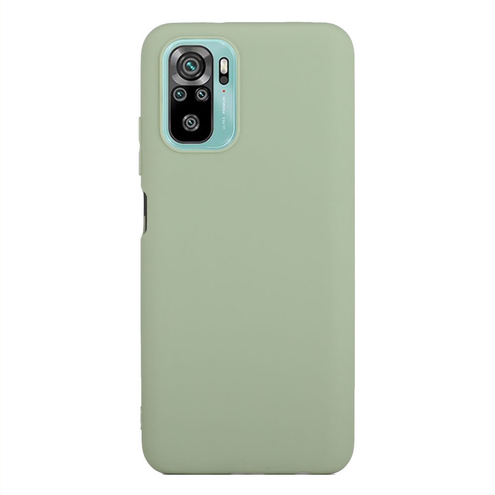  Xiaomi Redmi Note 10S - Matt Shockproof TPU Skal - Grön
