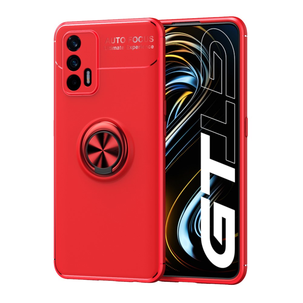  Realme GT 5G - Ring Skal - Röd