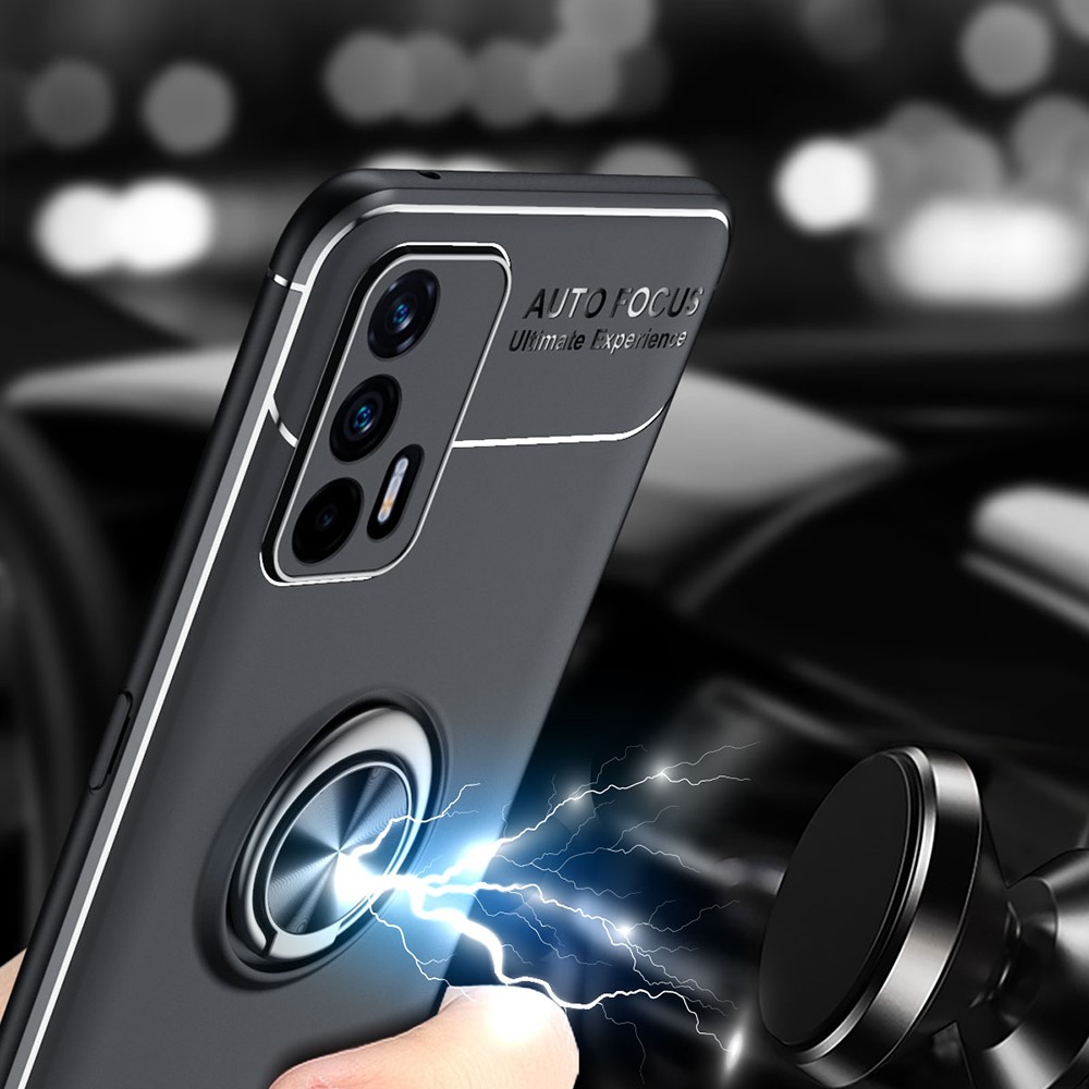  Realme GT 5G - Ring Skal - Röd