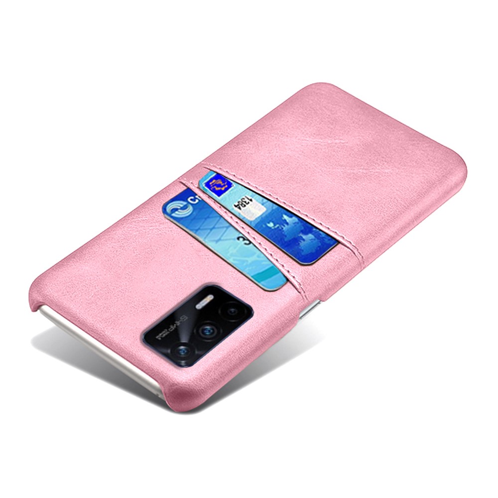 KSQ Realme GT 5G - KSQ Skal Med Kortfack - Roséguld