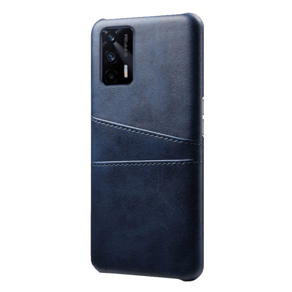 KSQ Realme GT 5G - KSQ Skal Med Kortfack - Blå