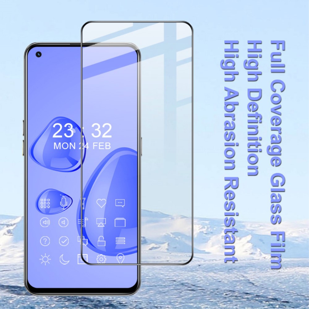 IMAK Realme GT 5G - IMAK Pro Heltäckande Skärmskydd I Härdat Glas
