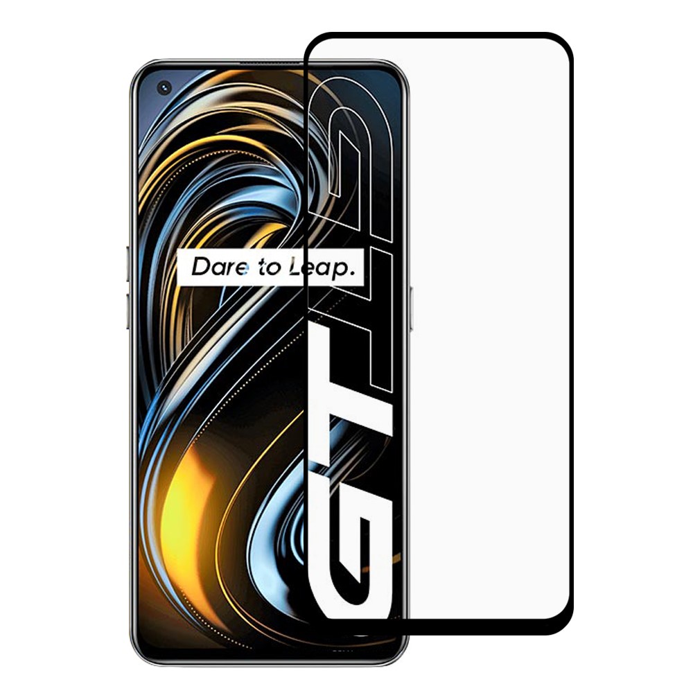  Realme GT 5G - Heltäckande Skärmskydd I Härdat Glas