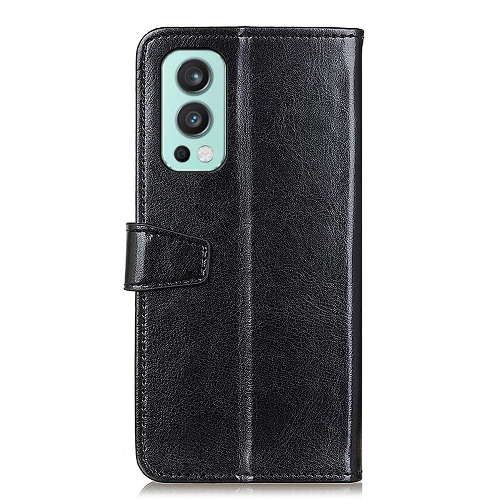  OnePlus Nord 2 5G - Läder Fodral - Svart