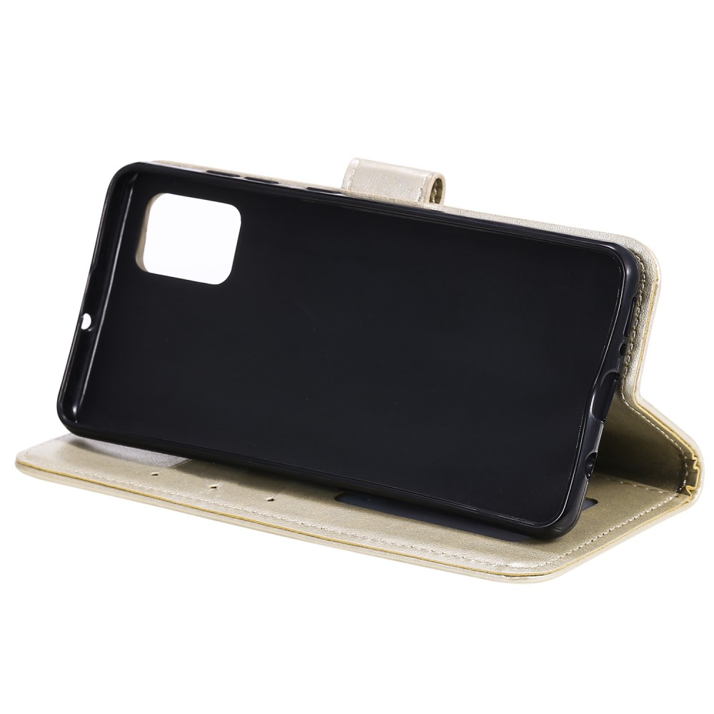  OnePlus Nord 2 5G - Mandala Läder Fodral - Guld