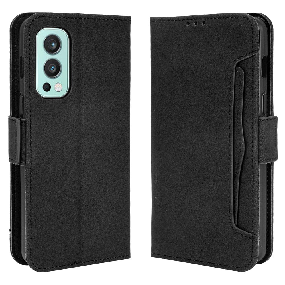  OnePlus Nord 2 5G - Fodral Med Avtagbart Kortfodral - Svart