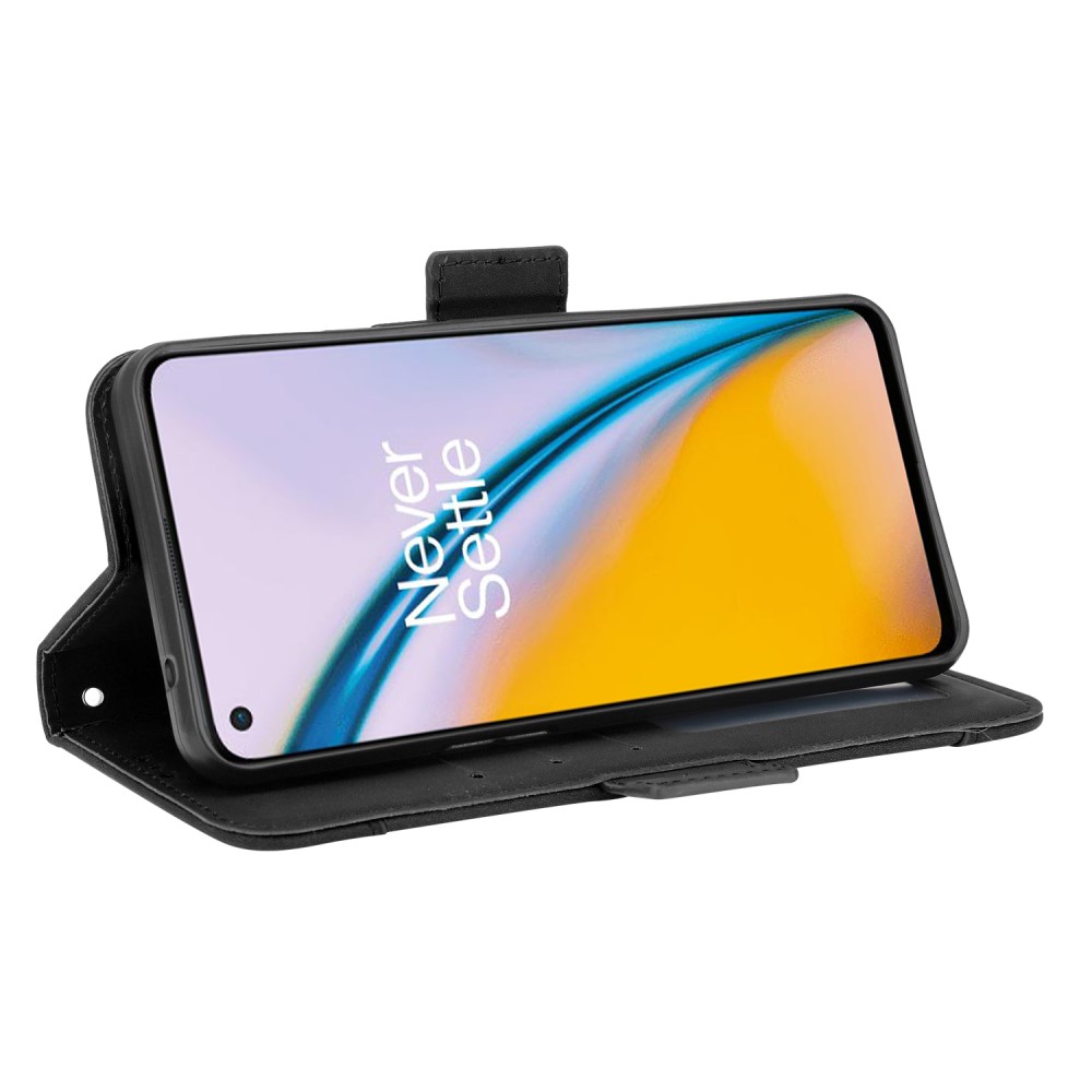  OnePlus Nord 2 5G - Fodral Med Avtagbart Kortfodral - Svart