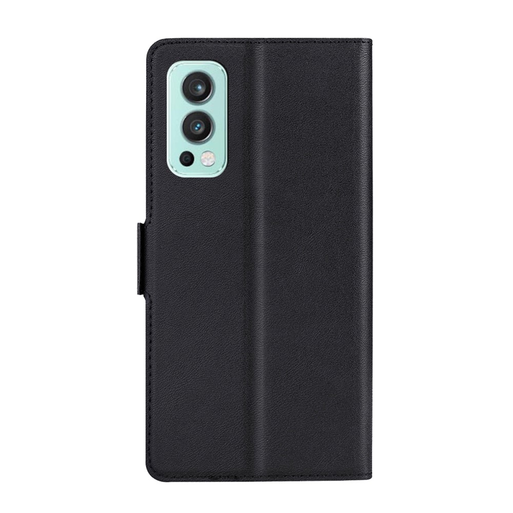  OnePlus Nord 2 5G - Slim Läder Fodral - Svart