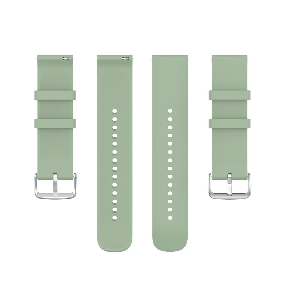  Silikon Armband För Smartwatch (20 mm) - Grön