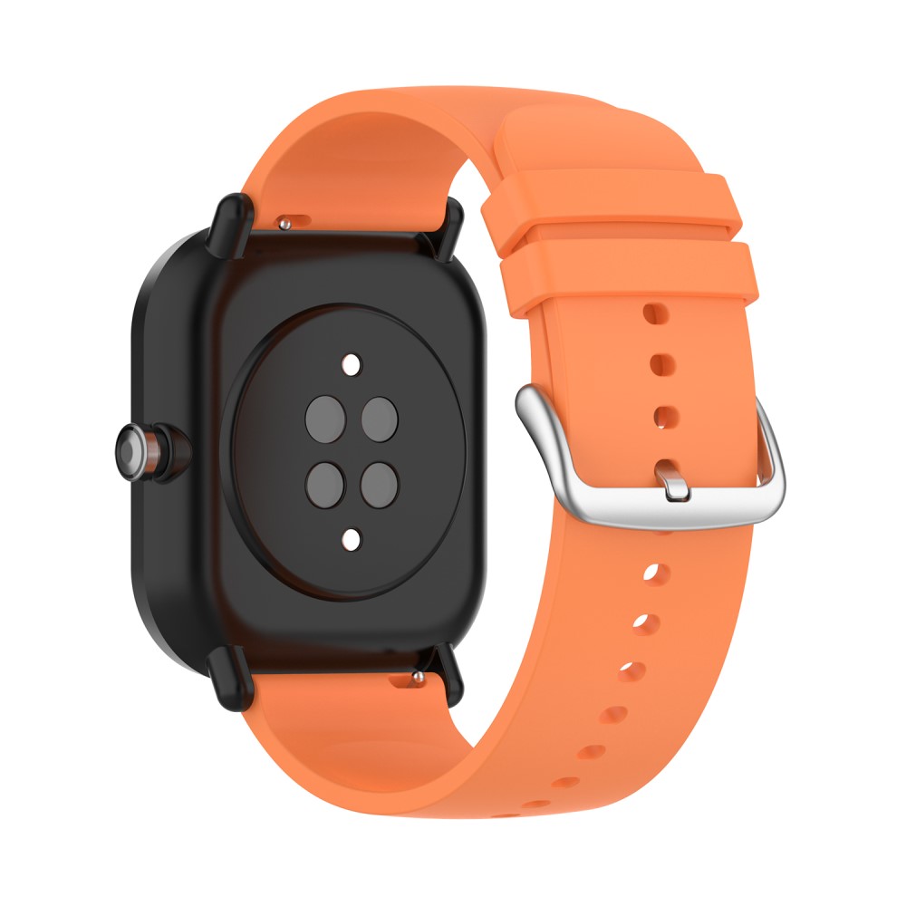  Silikon Armband För Smartwatch (20 mm) - Peach