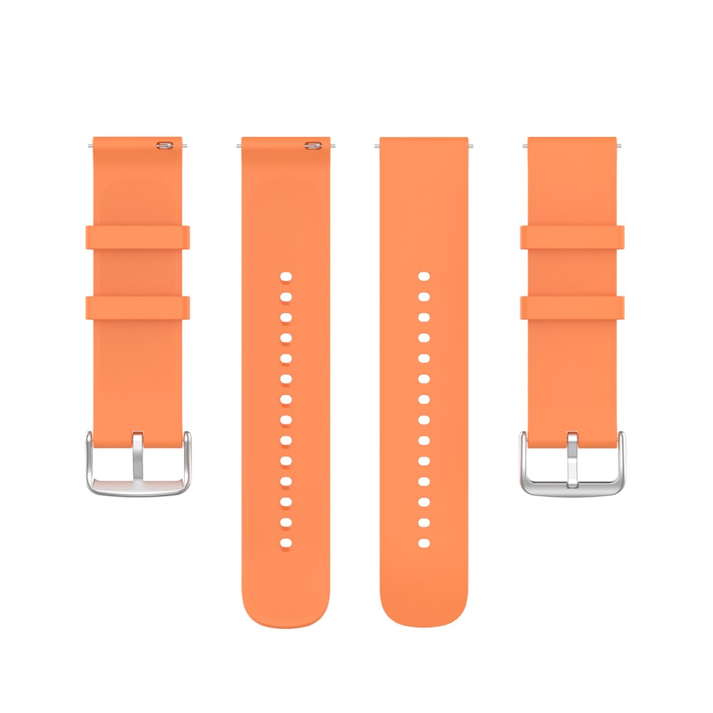  Silikon Armband För Smartwatch (20 mm) - Peach
