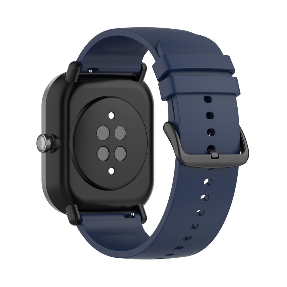  Silikon Armband För Smartwatch (20 mm) - Midnight Blue