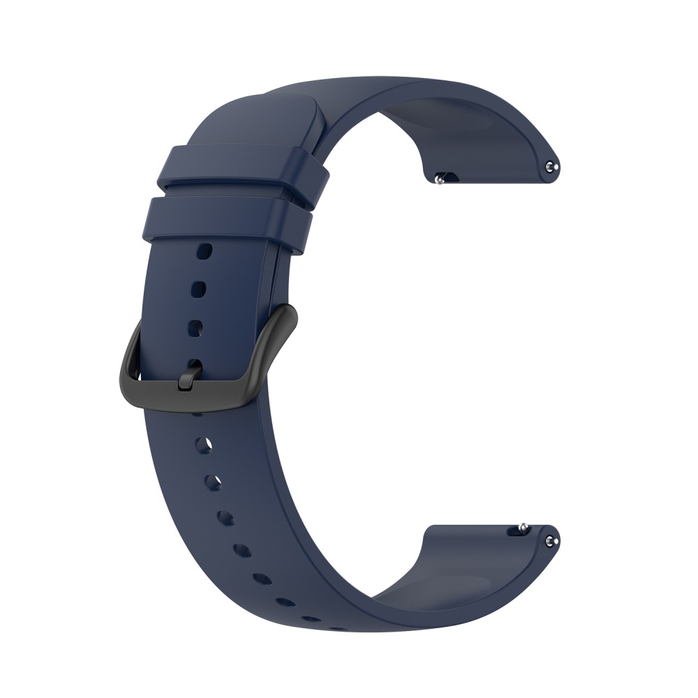  Silikon Armband För Smartwatch (20 mm) - Midnight Blue