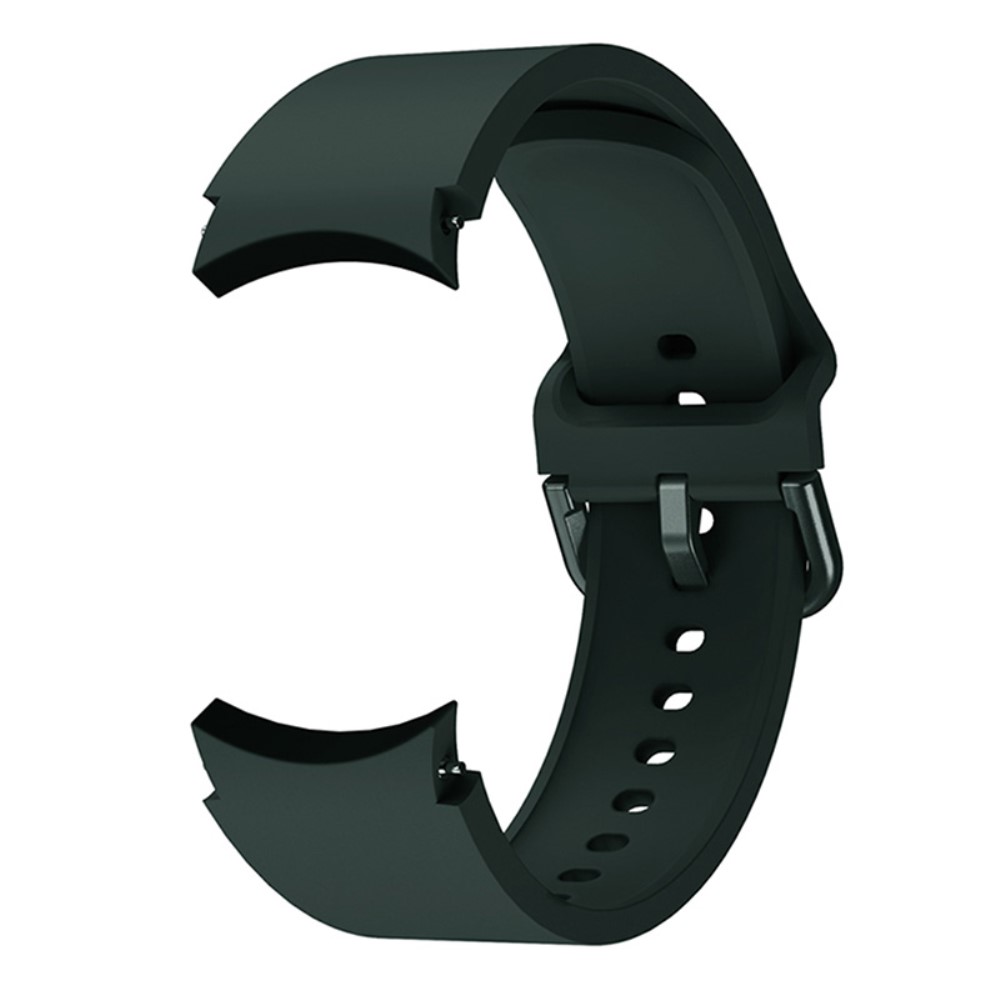  Silikon Armband För Galaxy Watch 4/5/5 Pro/6/7/FE Mörk Grön