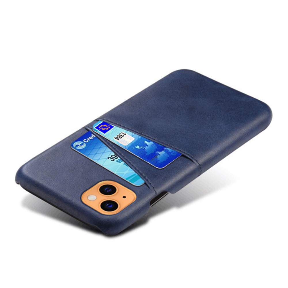 KSQ iPhone 13 - KSQ Skal Med Kortfack - Blå