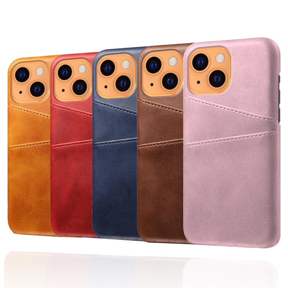 KSQ iPhone 13 - KSQ Skal Med Kortfack - Blå
